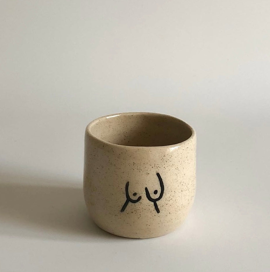 boob mug